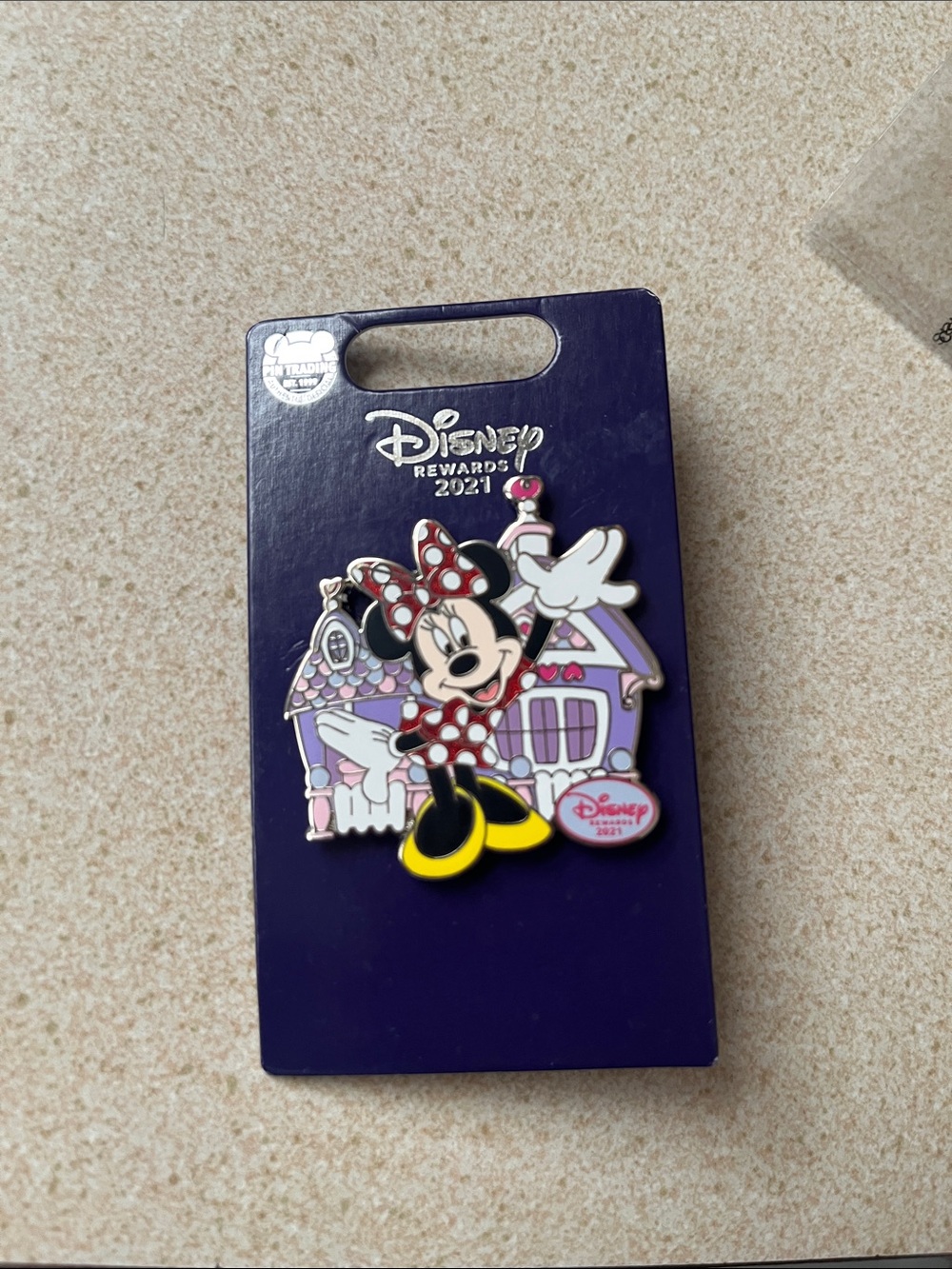 Disney Minnie Mouse Pin - Red, Black, Yellow, Purple, Pink Chase Rewards
